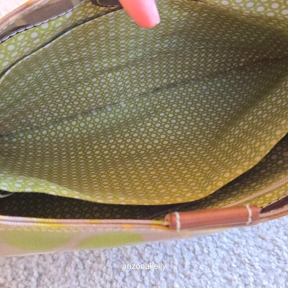 Orla Kiely Lollipop Crossbody Bag Coated Cotton Canvas - Picture 11 of 14